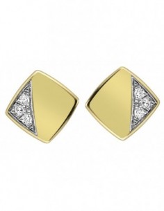 Puces d'oreilles diamants