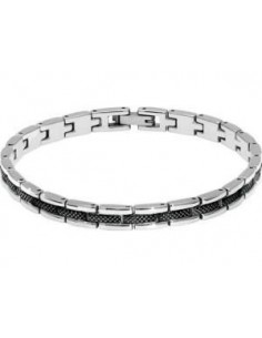 Bracelet acier Santorin