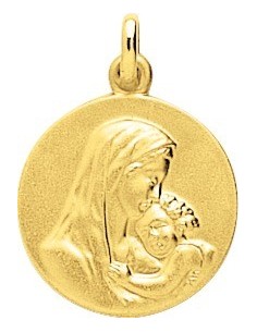 Médaille vierge à l'enfant
