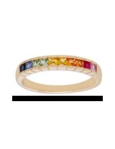 Bague saphirs