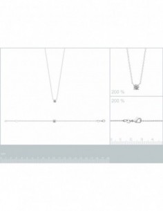 Bracelet argent , oxyde de zirconium