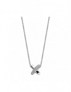 Collier pendentif empierré