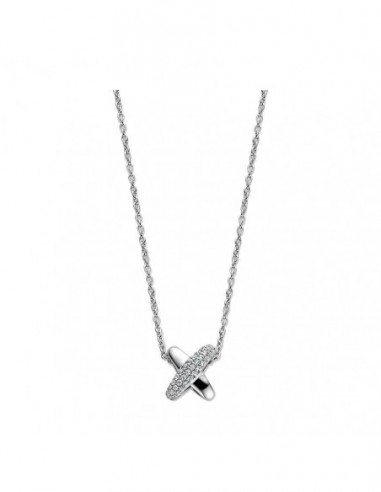 Collier pendentif empierré