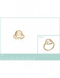 Bague motif  arbre de vie