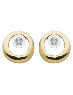 Puces d'oreilles diamants