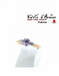 Composition Améthyste et oxydes de zirconium