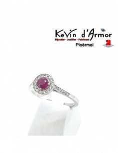 Composition rubis diamants