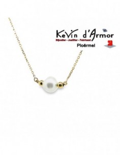 Collier Perle de culture blanche