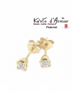 Boucles d'oreille diamant