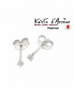 Boucles d'oreilles diamant