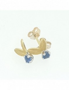 Boucles d'oreille Saphirs 2