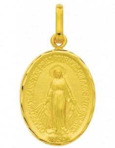 Médaille Miraculeuse or 750