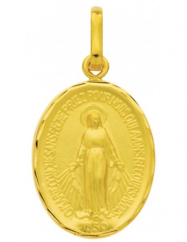 Médaille Miraculeuse or 750