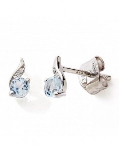 Puces d'oreilles Topaze