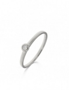 Bague solitaire diamant