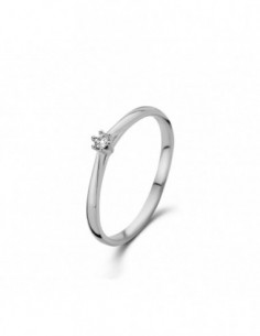 Bague solitaire diamant