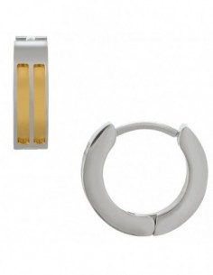 Boucle d'oreille Acier