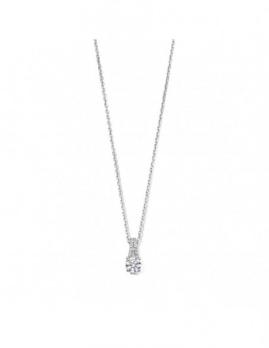 Collier pendentif empierré