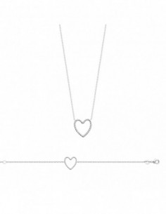 Collier pendentif coeur