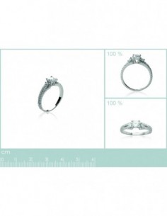 Bague joaillerie empierrée