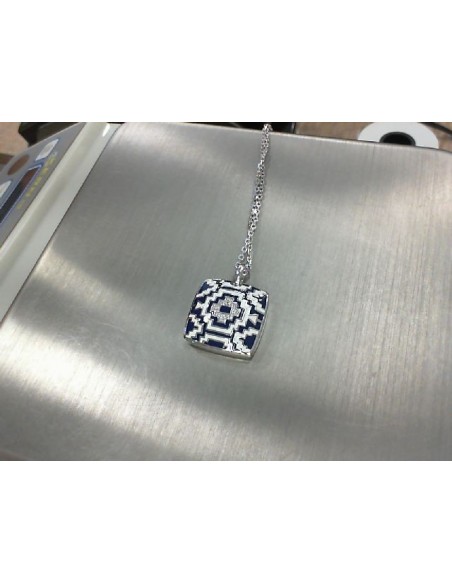 Pendentif argent AZTEC