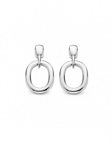 Boucles d'oreilles pendantes argent