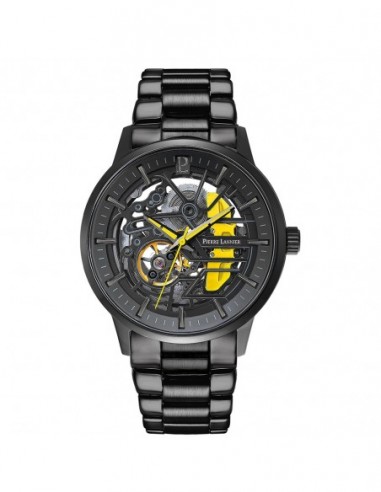 Montre homme PADDOCK noir métal