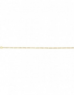 Bracelet mailles alternées