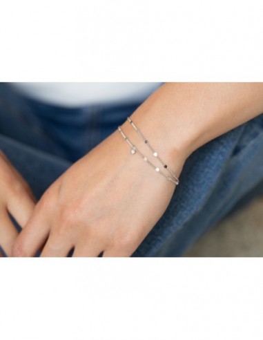 Bracelet argent La Garconne