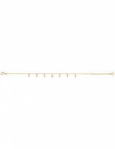 Bracelet La Garconne plaqué or