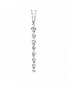 Collier pendentif empierré