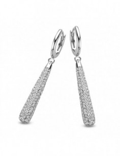 Boucles d'oreilles empierrées