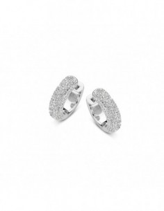 Boucles  d'oreilles empierrées