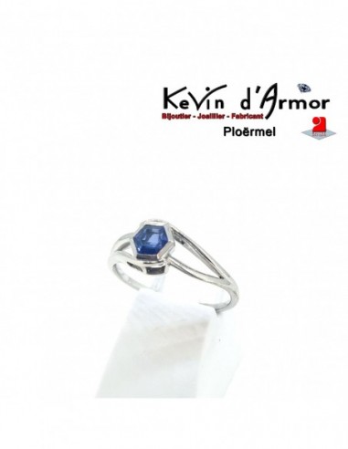 Bague Saphir bleu