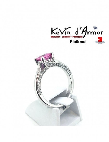 Bague saphir diamants Bague saphir diamants