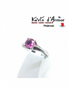 Bague saphir diamants 2