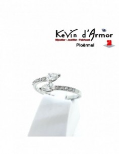Bague "Toi et Moi Diamants