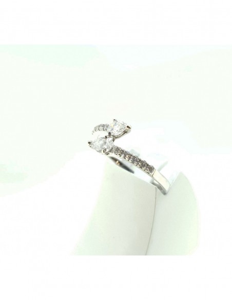 Bague "Toi et Moi Diamants