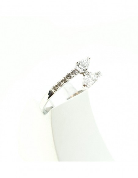 Bague "Toi et Moi Diamants