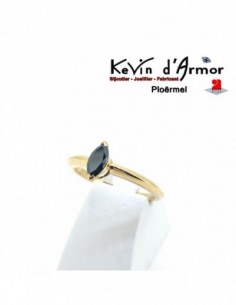 Bague Diamant noir