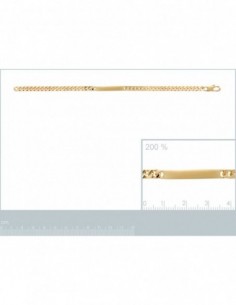 Bracelet identité à graver