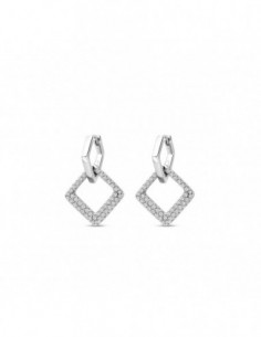 Boucles d'oreilles empierrées