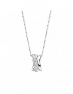 Collier pendentif empierré