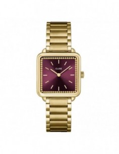 Montre Tetragone fond violine