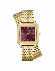 Montre gracieuse fond violine