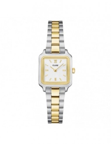 Montre gracieuse mini bicolore