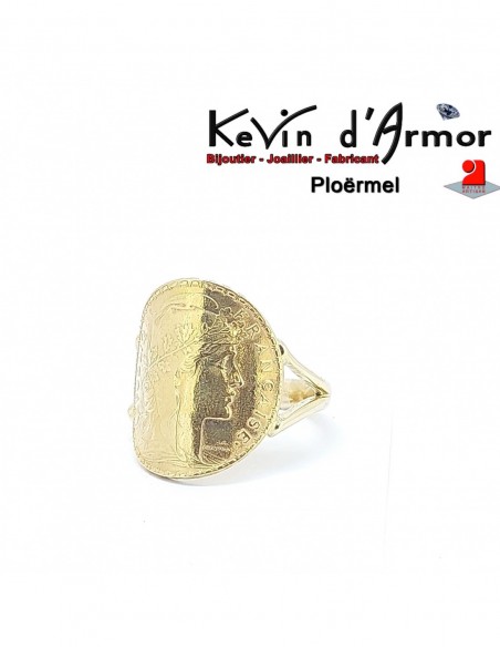 Bague 20 Frs Marianne