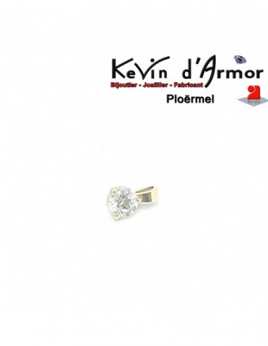 Pendentif Diamant de synthèse