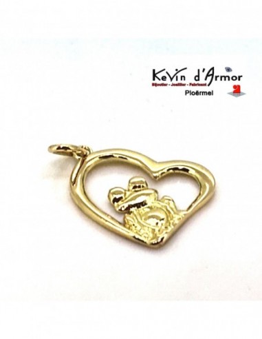 Pendentif Grenouille Amoureuse