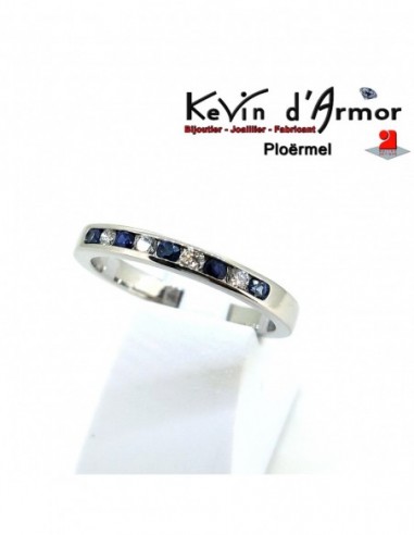 Demi Alliance Diamants Saphirs